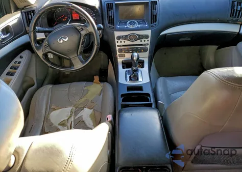 2009 Infiniti G37 Base z USA, uszkodzony, nr VIN JNKCV61E59M011978